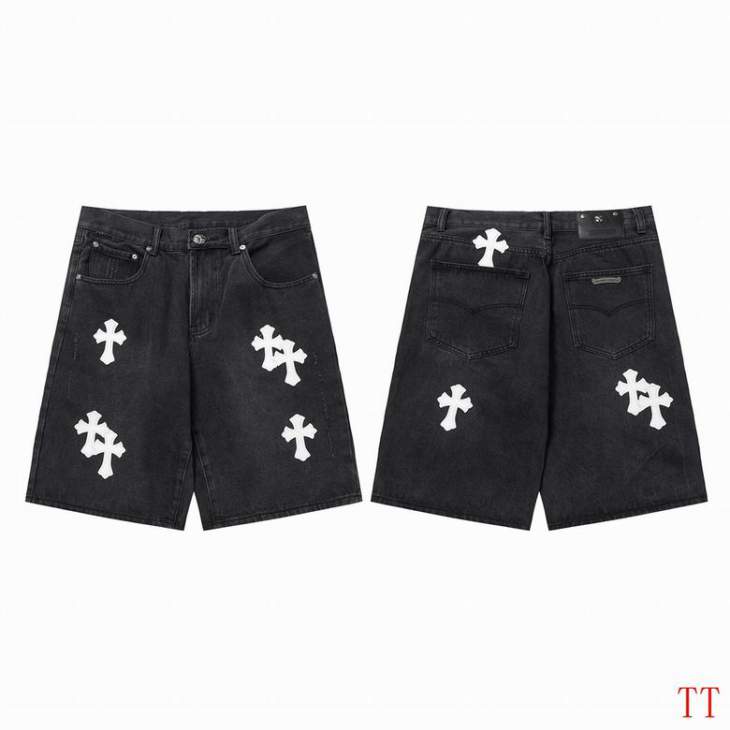 Picture of Chrome Hearts Jeans Short _SKUChromeHeartssz28-3620tn088888